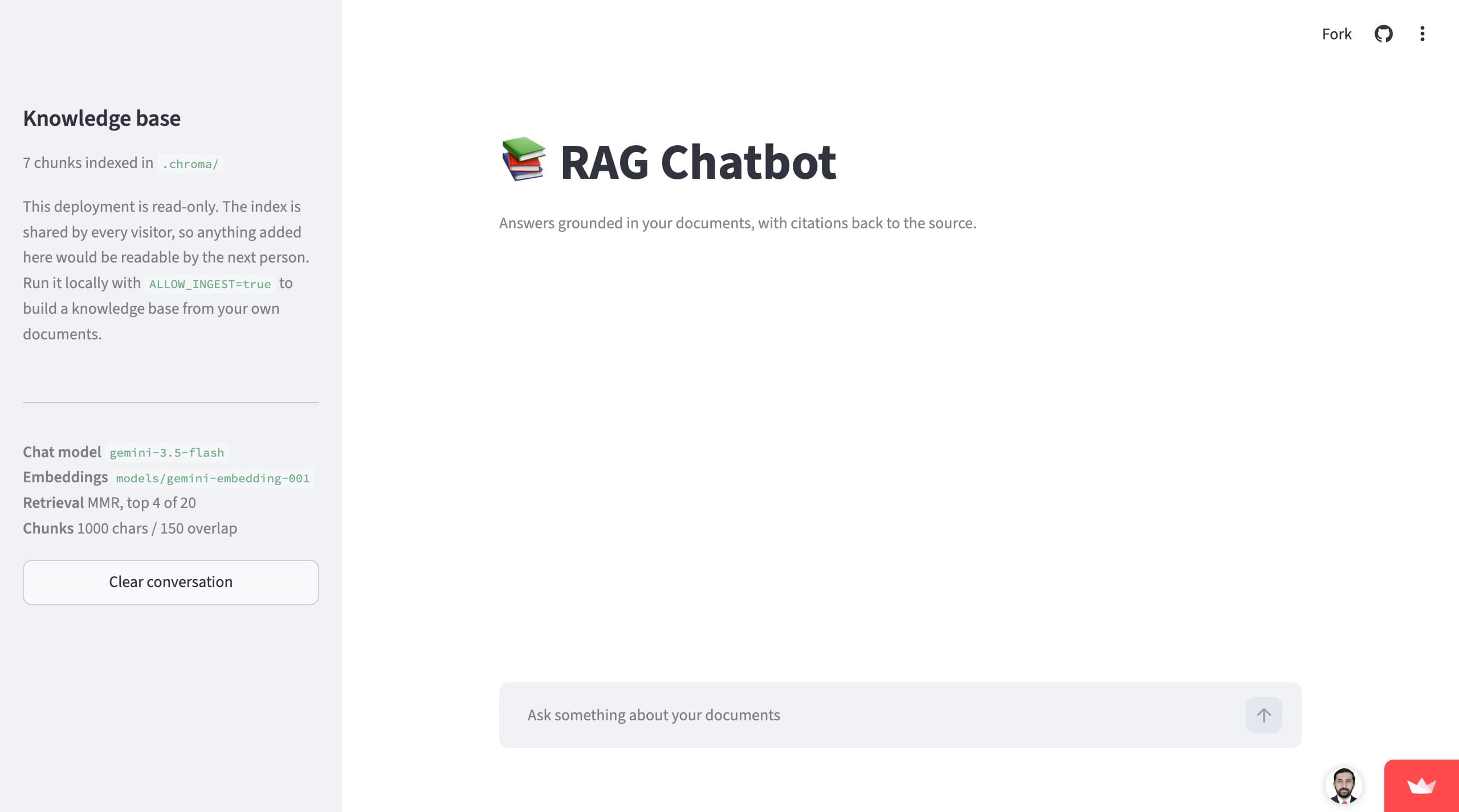 RAG on LangChain — the running demo